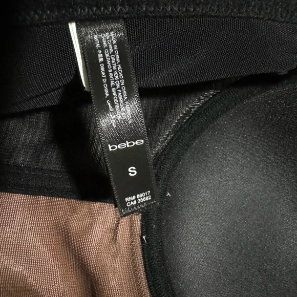 Bebe bustier with satin detail - Picture 3 of 3